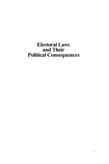 Electoral laws and their political consequences