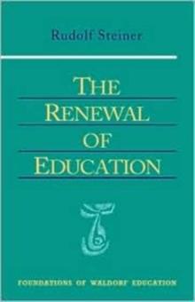 Renewal of Education