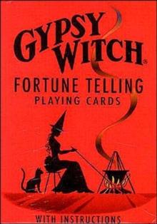 Gypsy Witch Fortune Telling Playing Cards