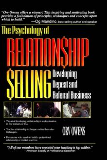 The Psychology of Relationship Selling