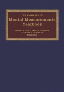 The Eighteenth Mental Measurements Yearbook