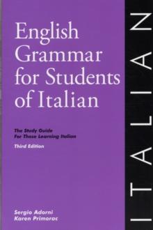 English Grammar for Students of Italian