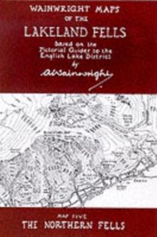 Wainwright Maps of the Lakeland Fells : The Northern Fells Map 5