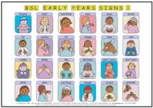 Let's Sign BSL Early Years & Baby Signs: Poster/Mats A3 Set of 2 (British Sign Language)