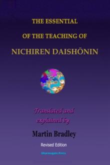 Essential of the Teaching of Nichiren Daishonin