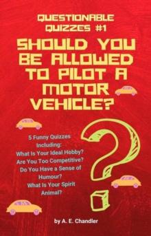 Should You Be Allowed to Pilot a Motor Vehicle? 5 Funny Quizzes Including: What Is Your Ideal Hobby? Are You Too Competitive? Do You Have a Sense of Humour? What Is Your Spirit Animal?