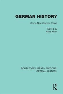 German History : Some New German Views