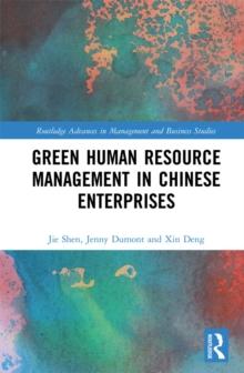 Green Human Resource Management in Chinese Enterprises