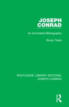 Joseph Conrad : An Annotated Bibliography