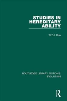 Studies in Hereditary Ability