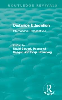 Distance Education : International Perspectives