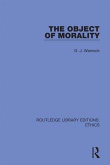 The Object of Morality