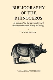 Bibliography of the Rhinoceros