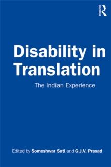 Disability in Translation : The Indian Experience