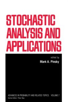 Stochastic Analysis and Applications