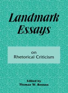 Landmark Essays on Rhetorical Criticism : Volume 5