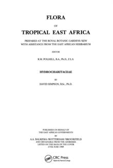 Flora of Tropical East Africa - Hydrocharitaceae (1989)