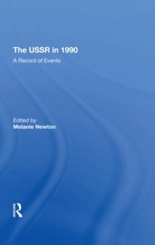 The Ussr In 1990 : A Record Of Events