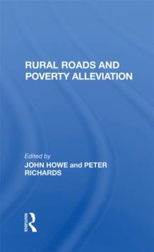 Rural Roads And Poverty Alleviation