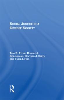 Social Justice In A Diverse Society