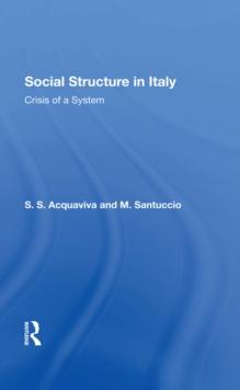 Social Structure In Italy