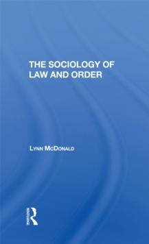 Sociology Of Law & Order