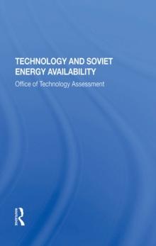 Technology And Soviet Energy Availability