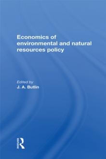 The Economics Of Environmental And Natural Resources Policy