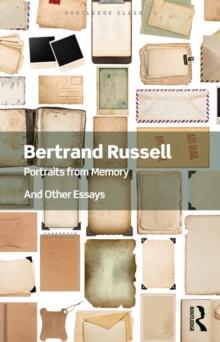 Portraits from Memory : And Other Essays