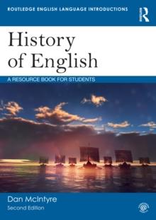 History of English : A Resource Book for Students