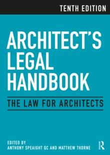 Architect's Legal Handbook : The Law for Architects