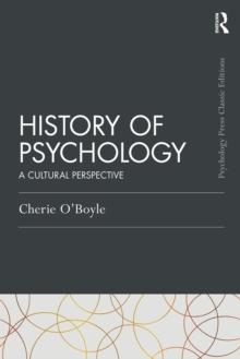 History of Psychology : A Cultural Perspective