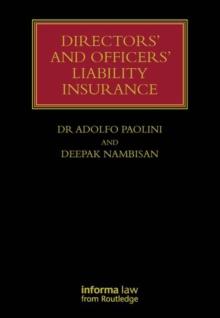 Directors' and Officers' Liability Insurance