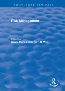 Risk Management, 2 Volume Set