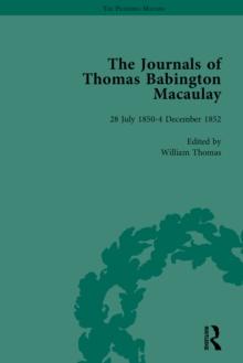 The Journals of Thomas Babington Macaulay Vol 3