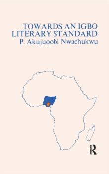 Towards An Igbo Literary