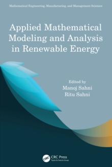 Applied Mathematical Modeling and Analysis in Renewable Energy