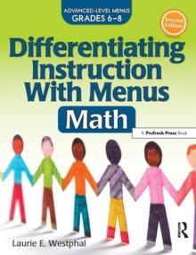 Differentiating Instruction With Menus : Math (Grades 6-8)