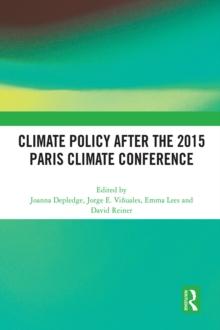 Climate Policy after the 2015 Paris Climate Conference