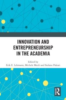 Innovation and Entrepreneurship in the Academia