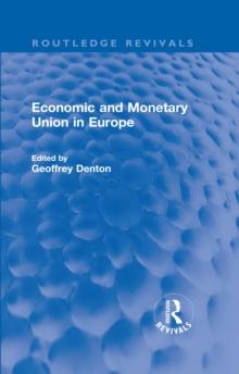 Economic and Monetary Union in Europe