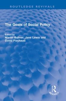 The Goals of Social Policy