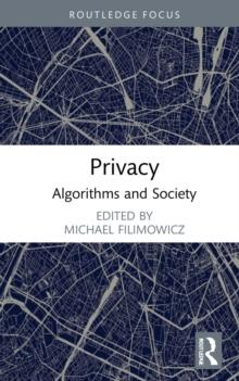 Privacy : Algorithms and Society