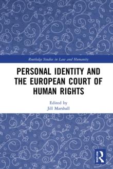 Personal Identity and the European Court of Human Rights