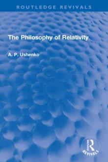 The Philosophy of Relativity