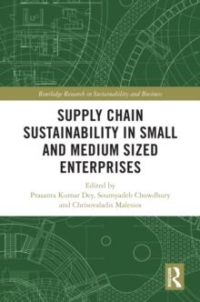 Supply Chain Sustainability in Small and Medium Sized Enterprises