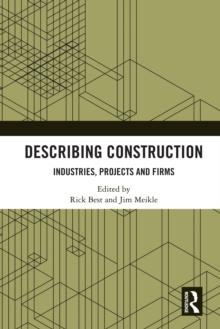 Describing Construction : Industries, Projects and Firms