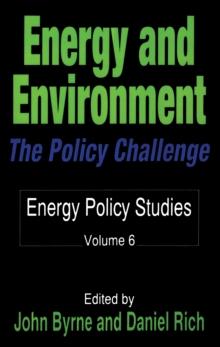 Energy and Environment : The Policy Challenge