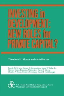 Investing in Development : New Roles for Private Capital?