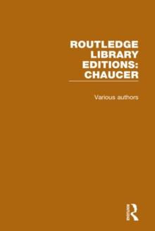 Routledge Library Editions: Chaucer